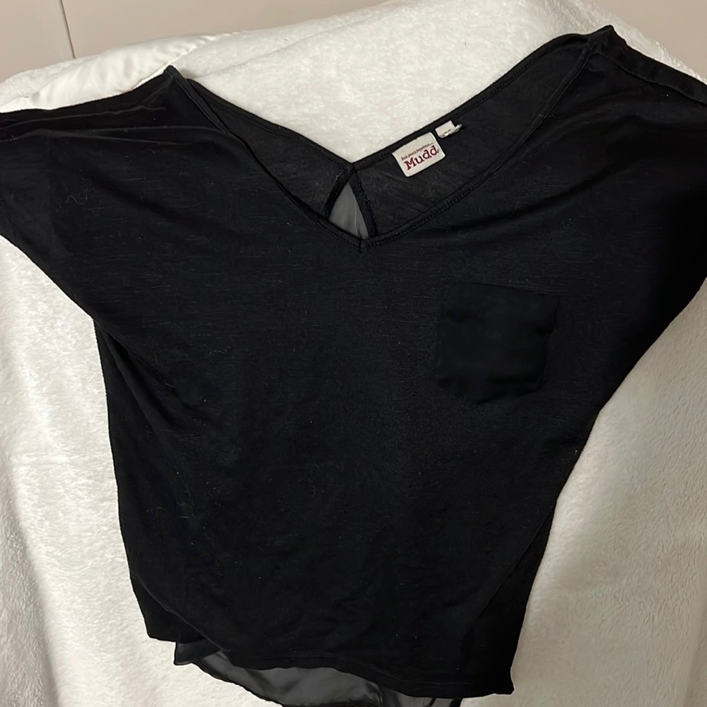 mudd sold at kohls appearal . Black blouse size medium